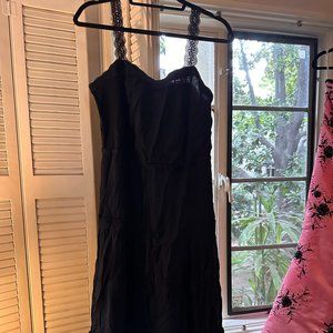 Black A-Line Maxi dresses
